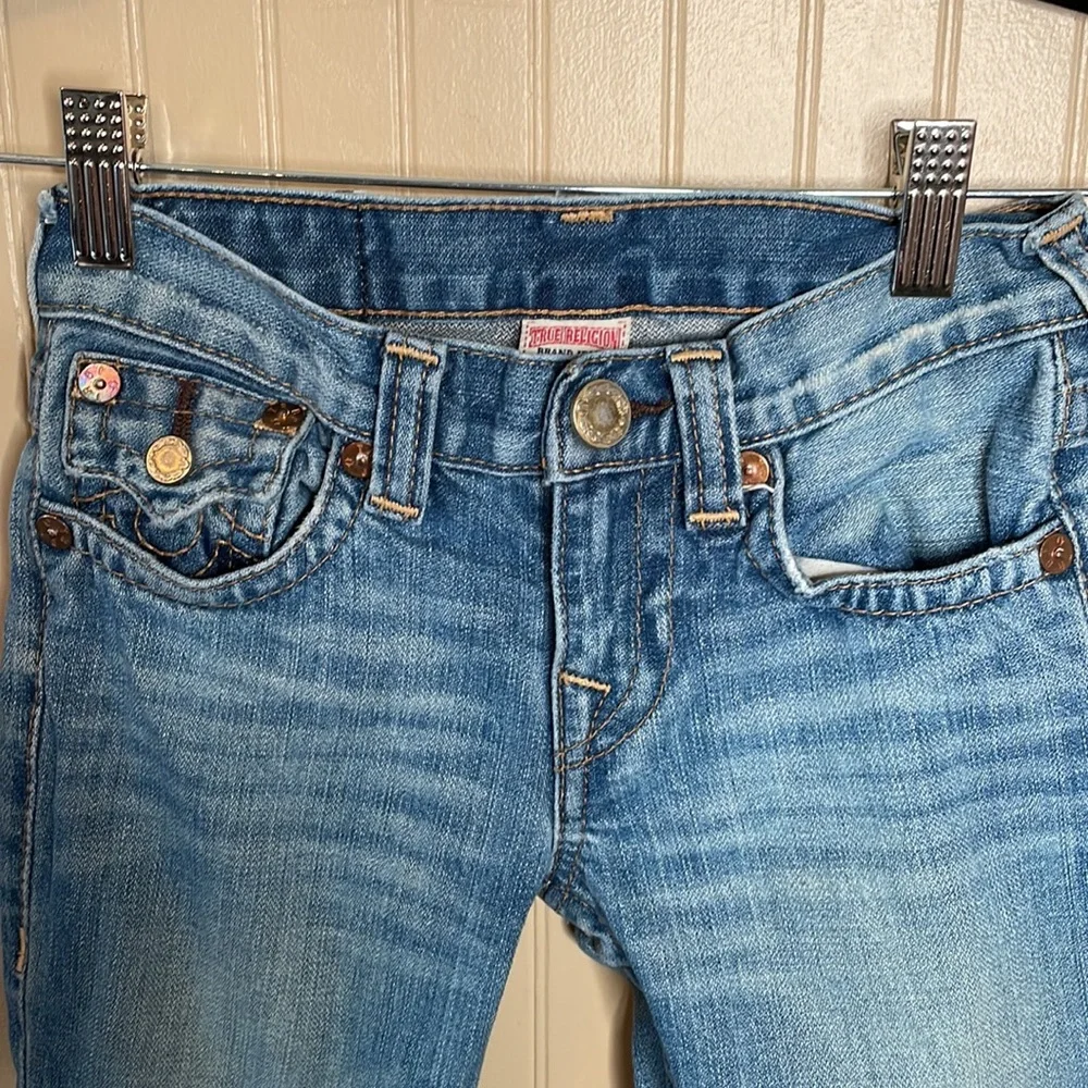 True religion‎ jeans blue style billy boy jeans size 6 boot cut